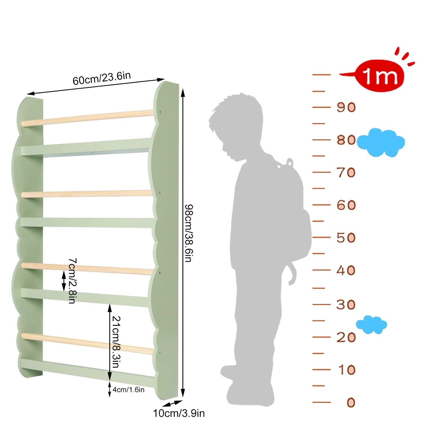 Etagère Murale Livre Enfant