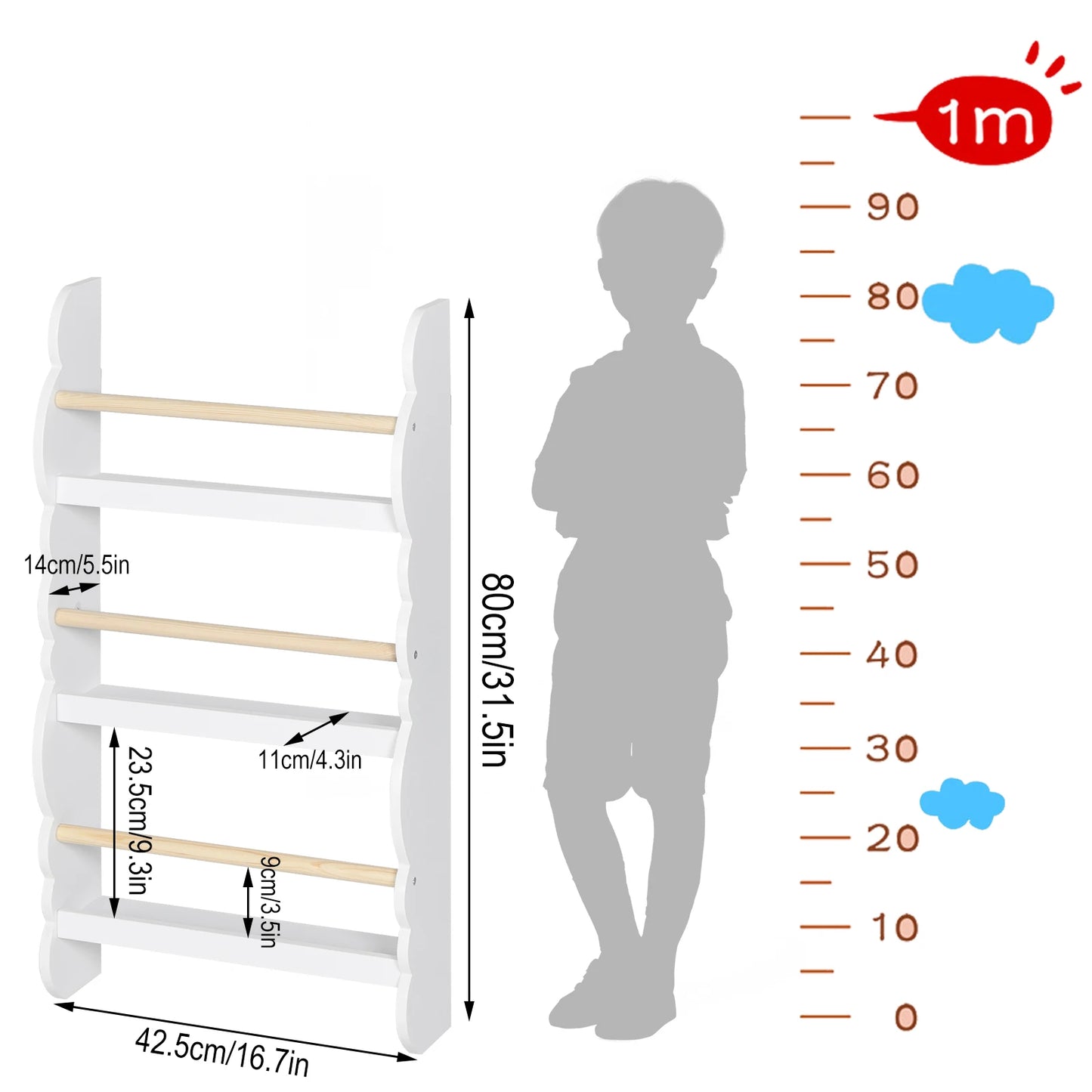 Etagère Murale Livre Enfant