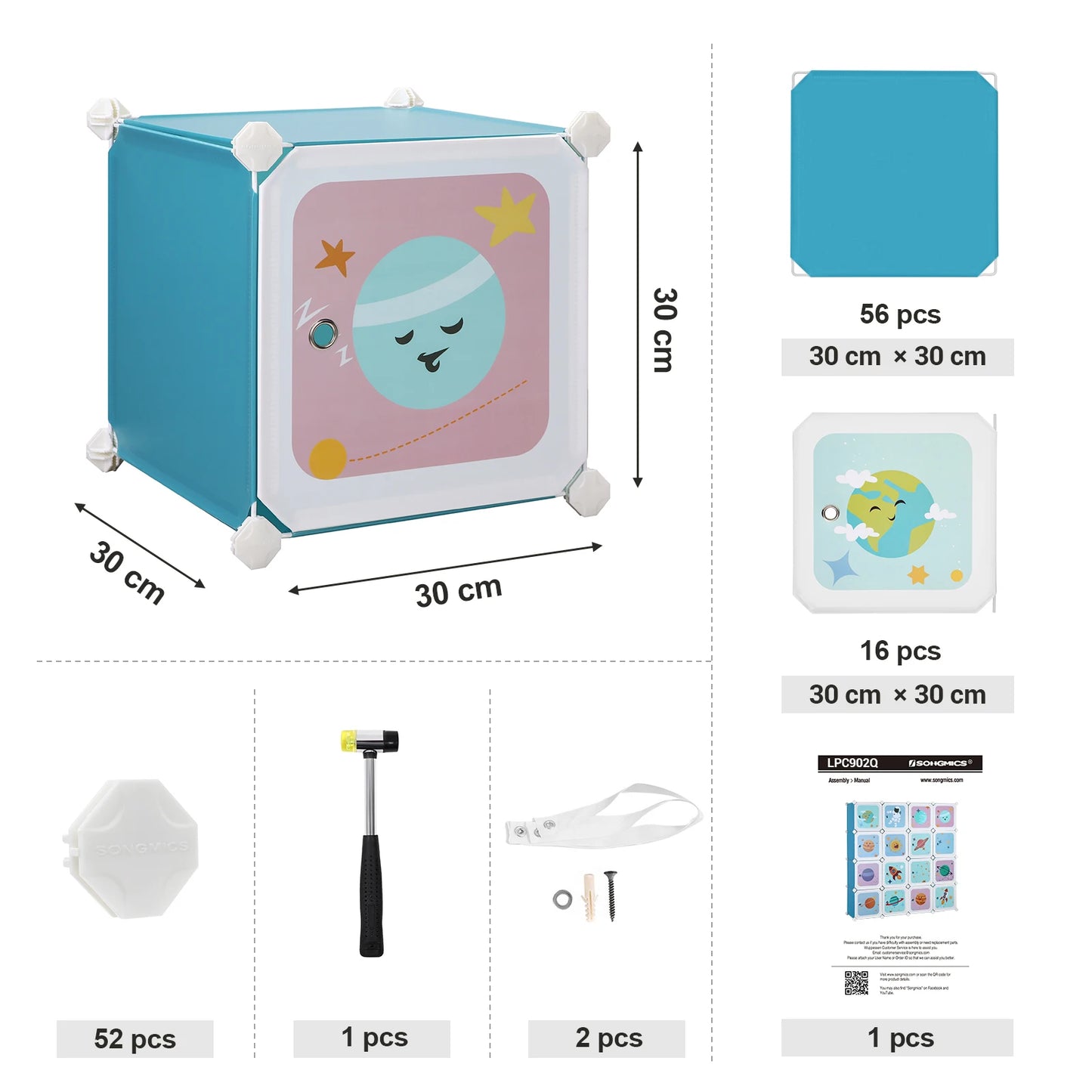 Panier Rangement Livre Enfant