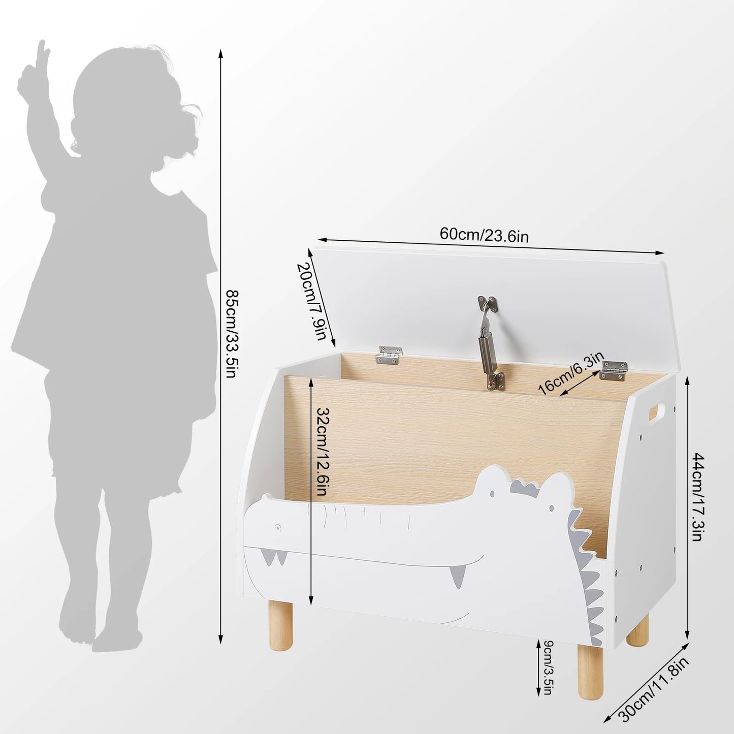 Bibliotheque Coffre Enfant